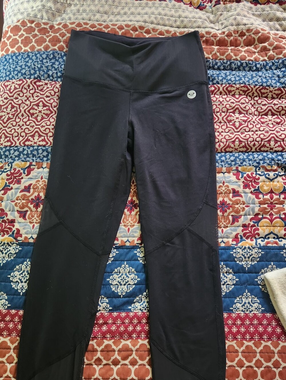 Roxy Black High-Waist Leggings
